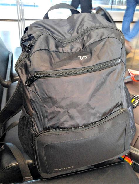 travelon anti theft packable backpack